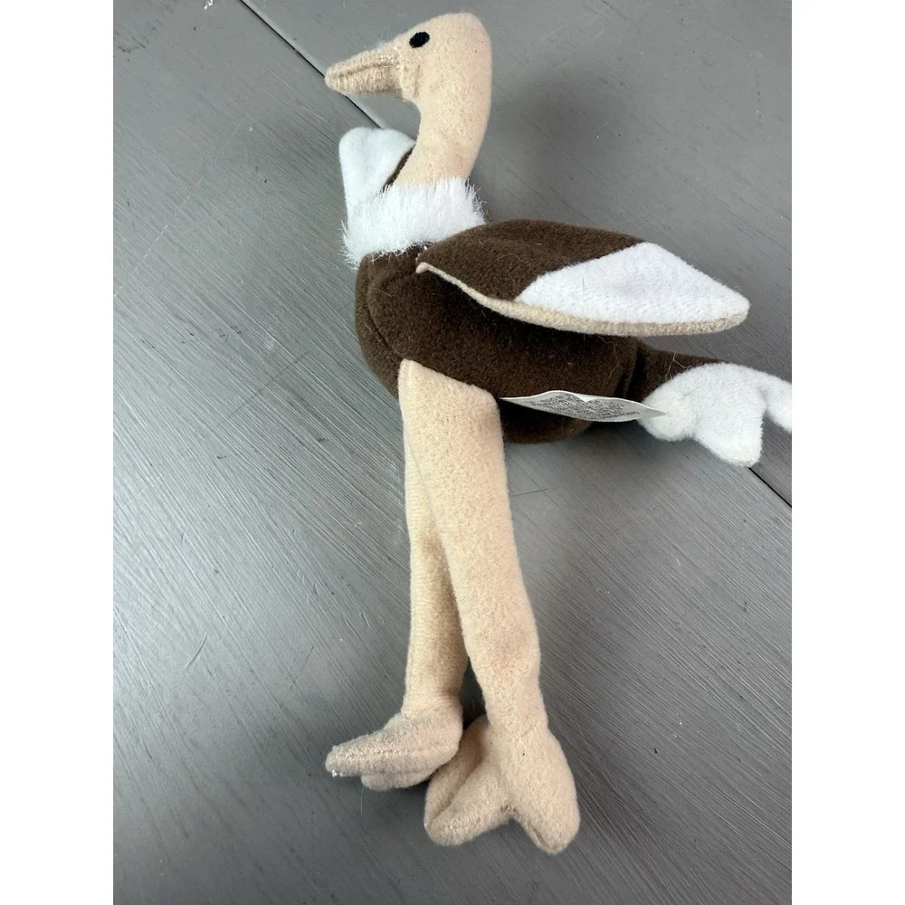 TY Beanie‎ Baby – STRETCH the Ostrich (6.5 in) With Tags Vintage